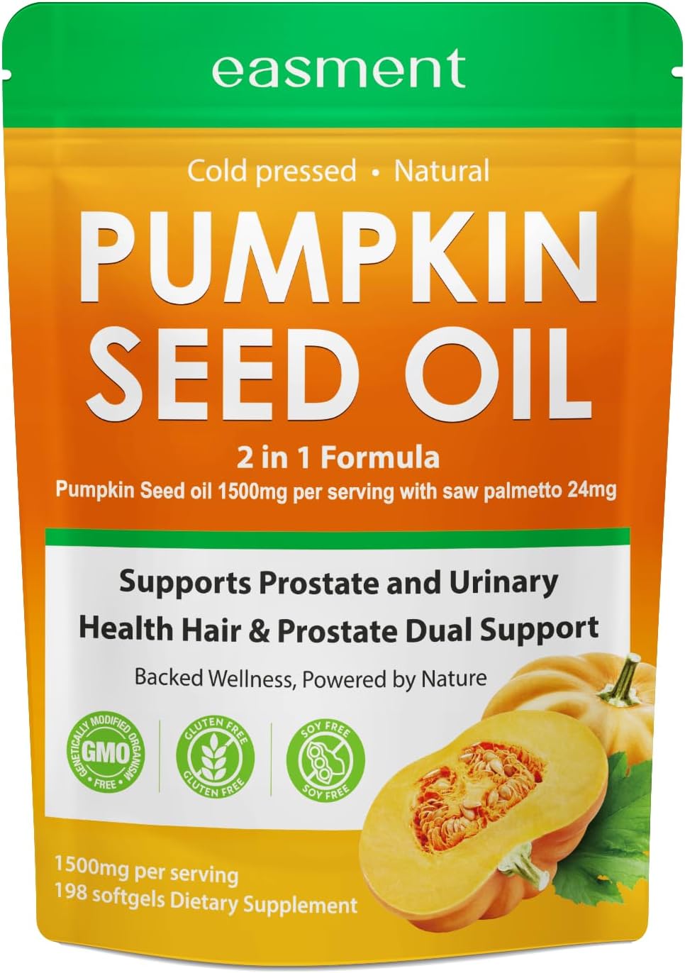 Pumpkin Seed Oil with Saw Palmetto